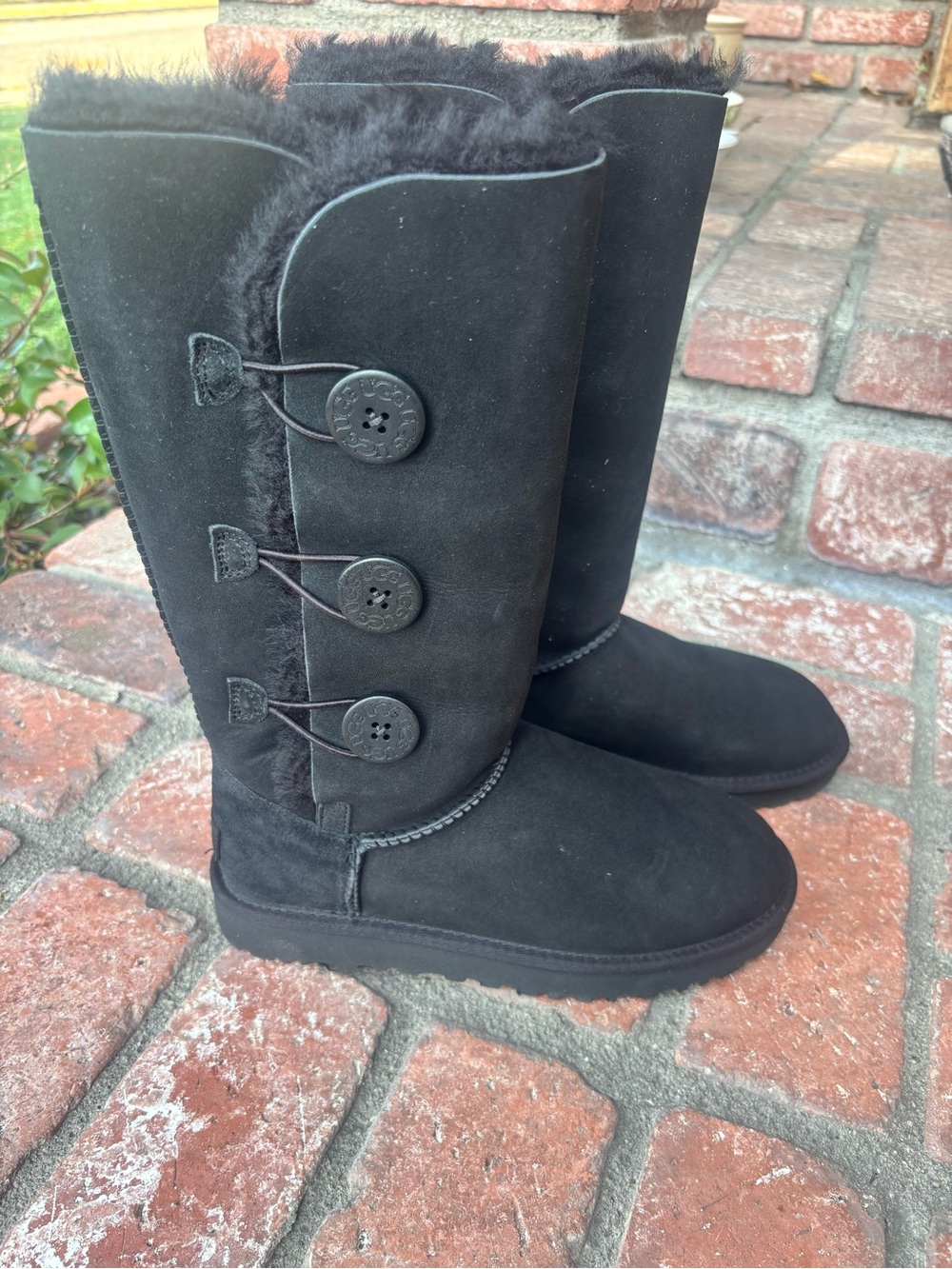 3 Button Tall Ugg Boots